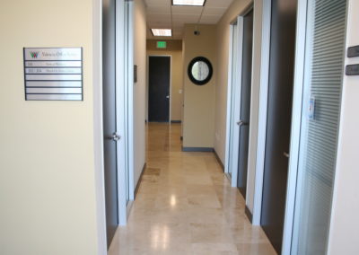 1st floor hallway with high image travertine floors